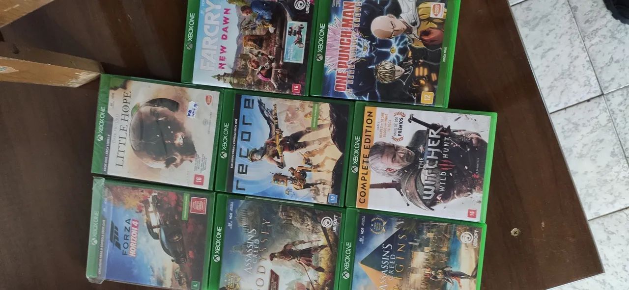Apenas venda, jogos de Xbox série X e one