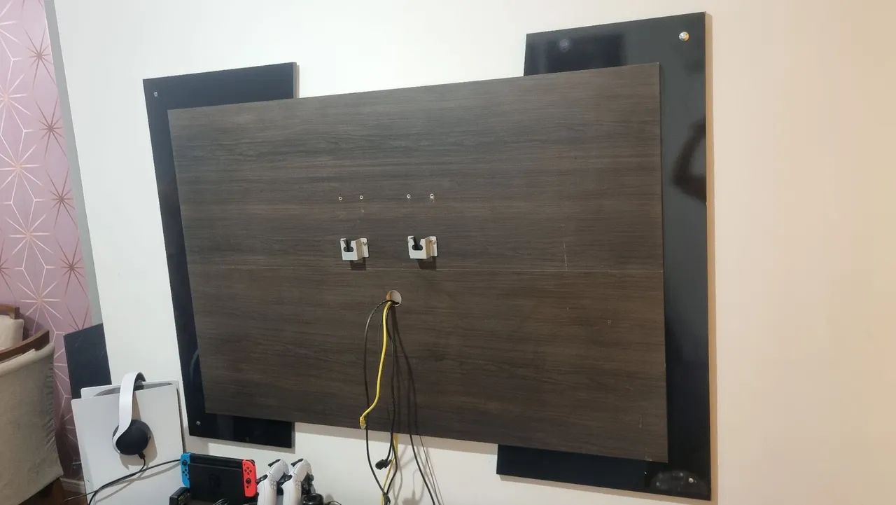 Painel de TV suspenso  - Foto 4
