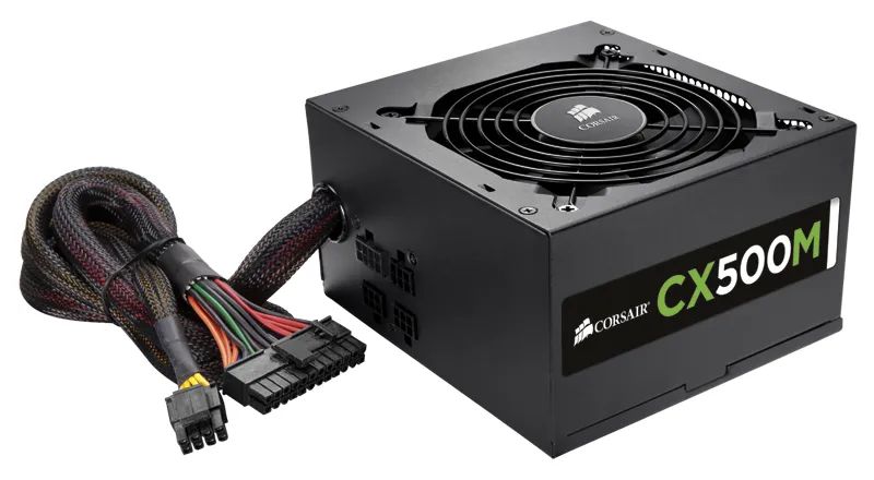 Fonte Corsair CX 500 M - 500 Wats. CX Series? Modular - Foto 2