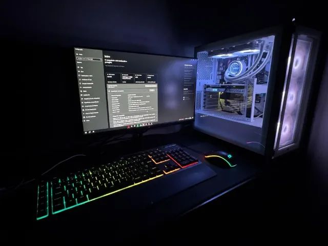 PC Gamer Ryzen 7 + RTX 4060 AERO + 32GB + SSD NVMe | Top e com Nota