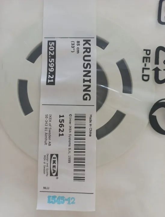 Lustre de papel para decoração IKEA - Foto 4