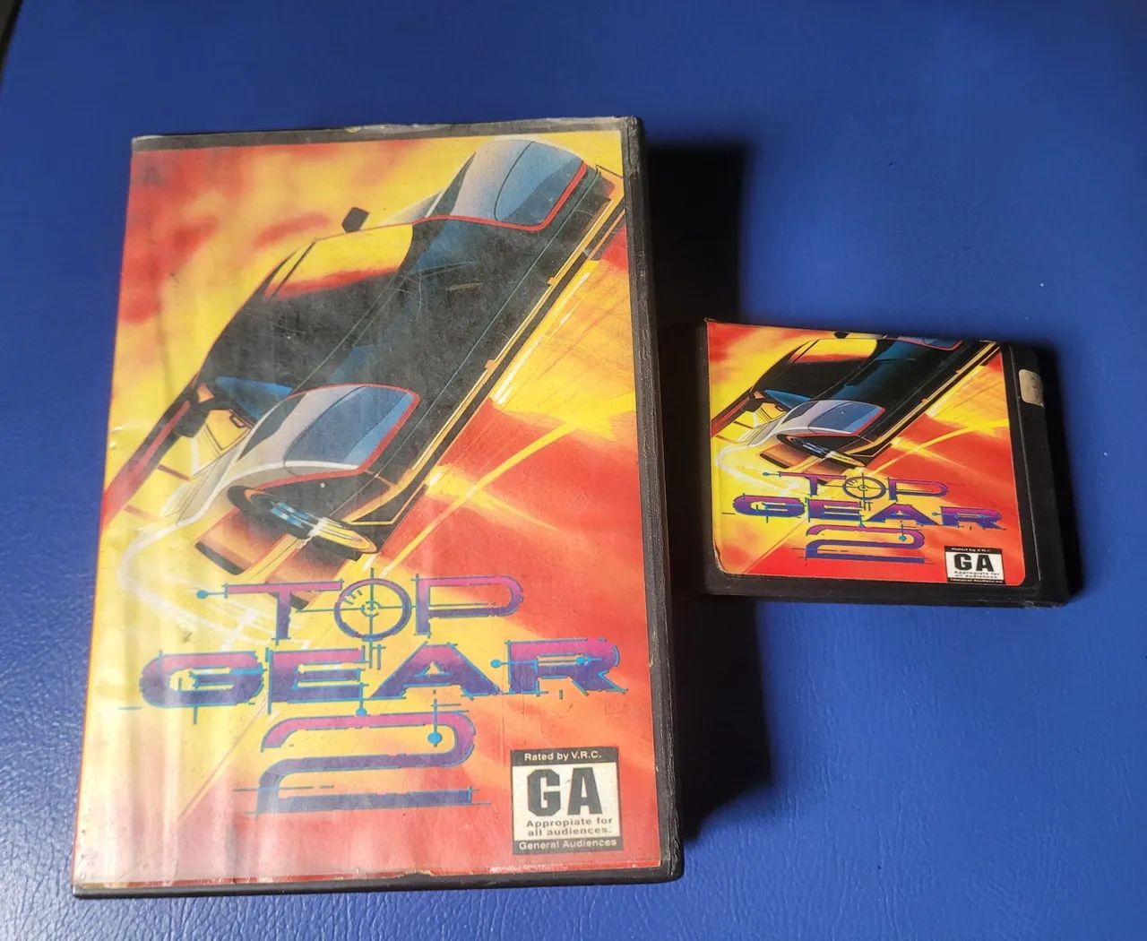 Top Gear 2 - Sega Genesis Mega Driver - Jogos de Vídeo Game - Vila