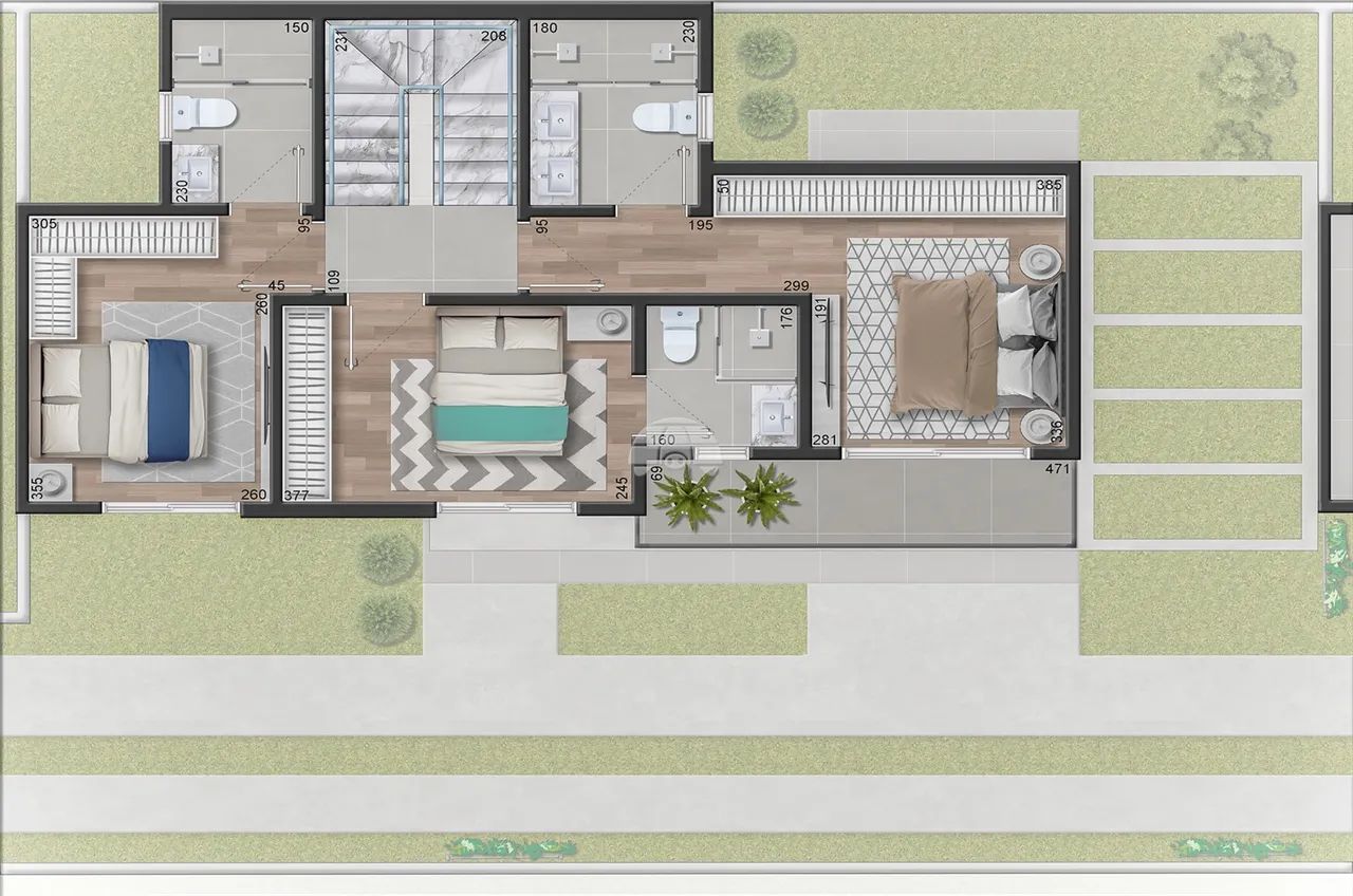 Casa de condomínio para venda possui 168 m² com 1 quarto - Foto 5