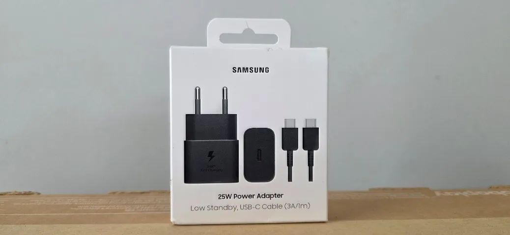 Carregador Sasmung USB C Super Fast Charging 25W (COM CABO) 
