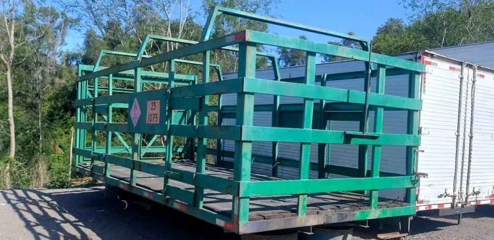 Gaiola de gas carroceria 5,60