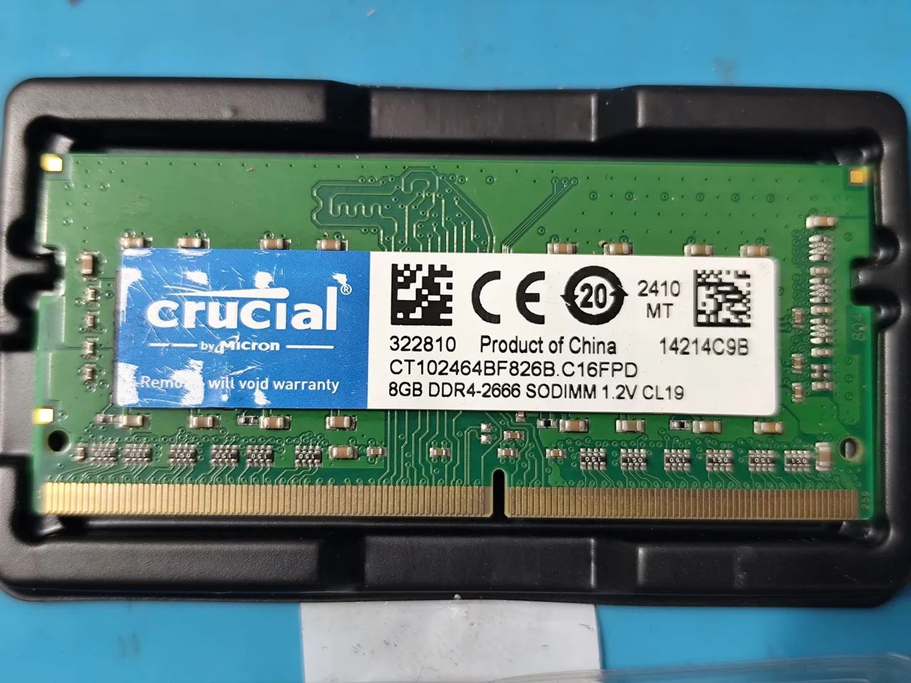 VENDO MEMÓRIA RAM DDR4 8GB P/NOTEBOOK  - Foto 2