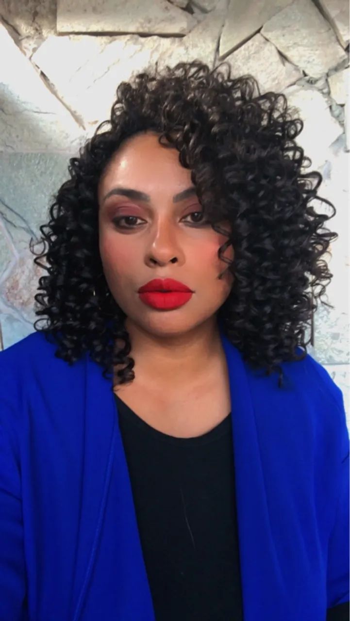 Peruca 2 em 1 / Half wig premium - Foto 3