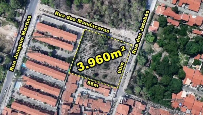 VERAS VENDE TERRENO 3.960M² NO PASSARÉ