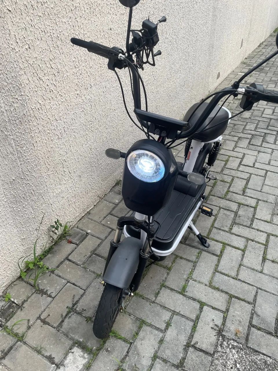 Bicicleta Elétrica Branca happy - Foto 5
