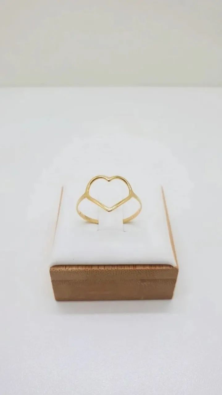 ANEIS NOIVADO E OUTROS MODELO EM OURO 18K PRONTA ENTREGA  - Foto 5