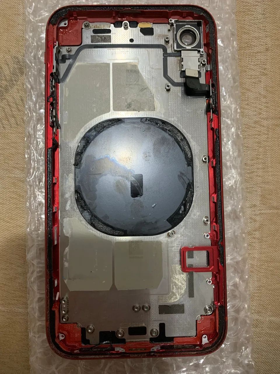 CARCAÇA IPHONE XR VERMELHO  - Foto 2