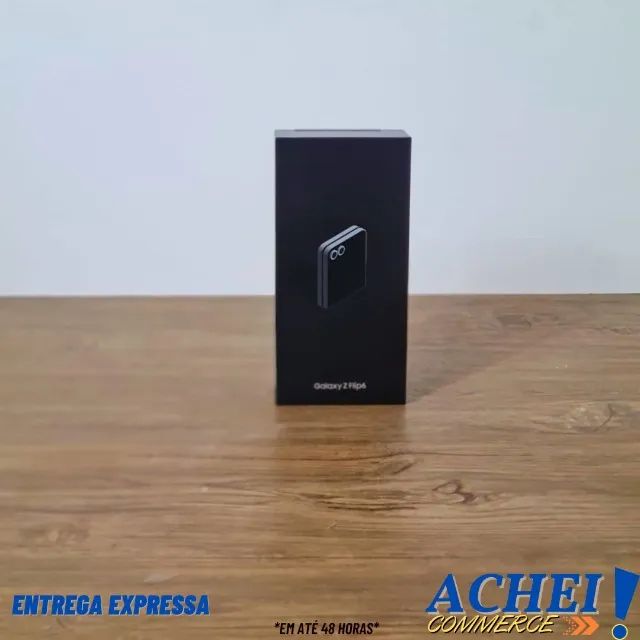 Smartphone Samsung Galaxy Z Flip6 256GB Al Cinza - Novo/Lacrado