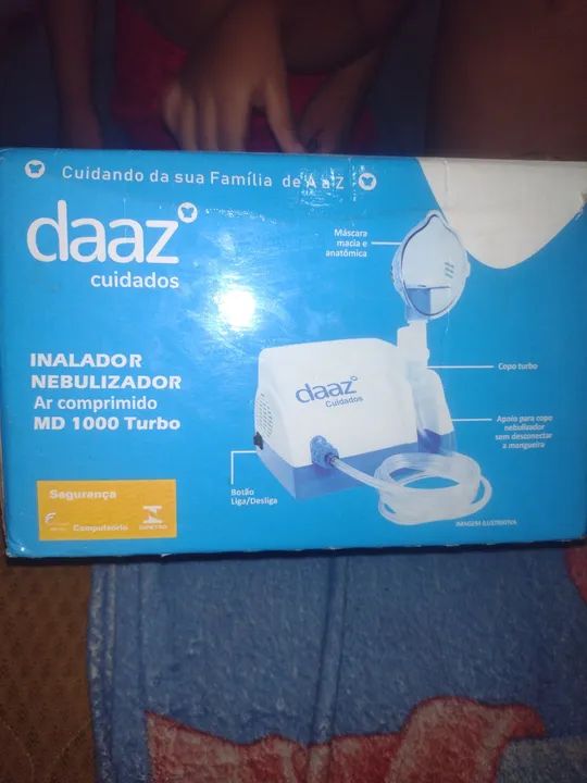 Nebulizador Daaz completo semi novo  - Foto 2