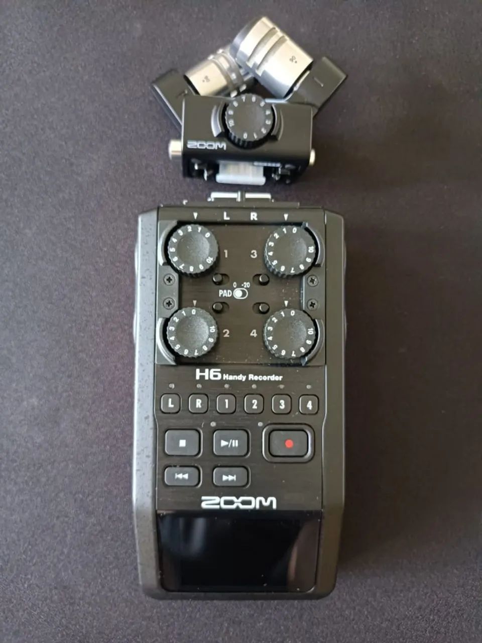 Gravador de Áudio Zoom H6 - Black - Foto 4