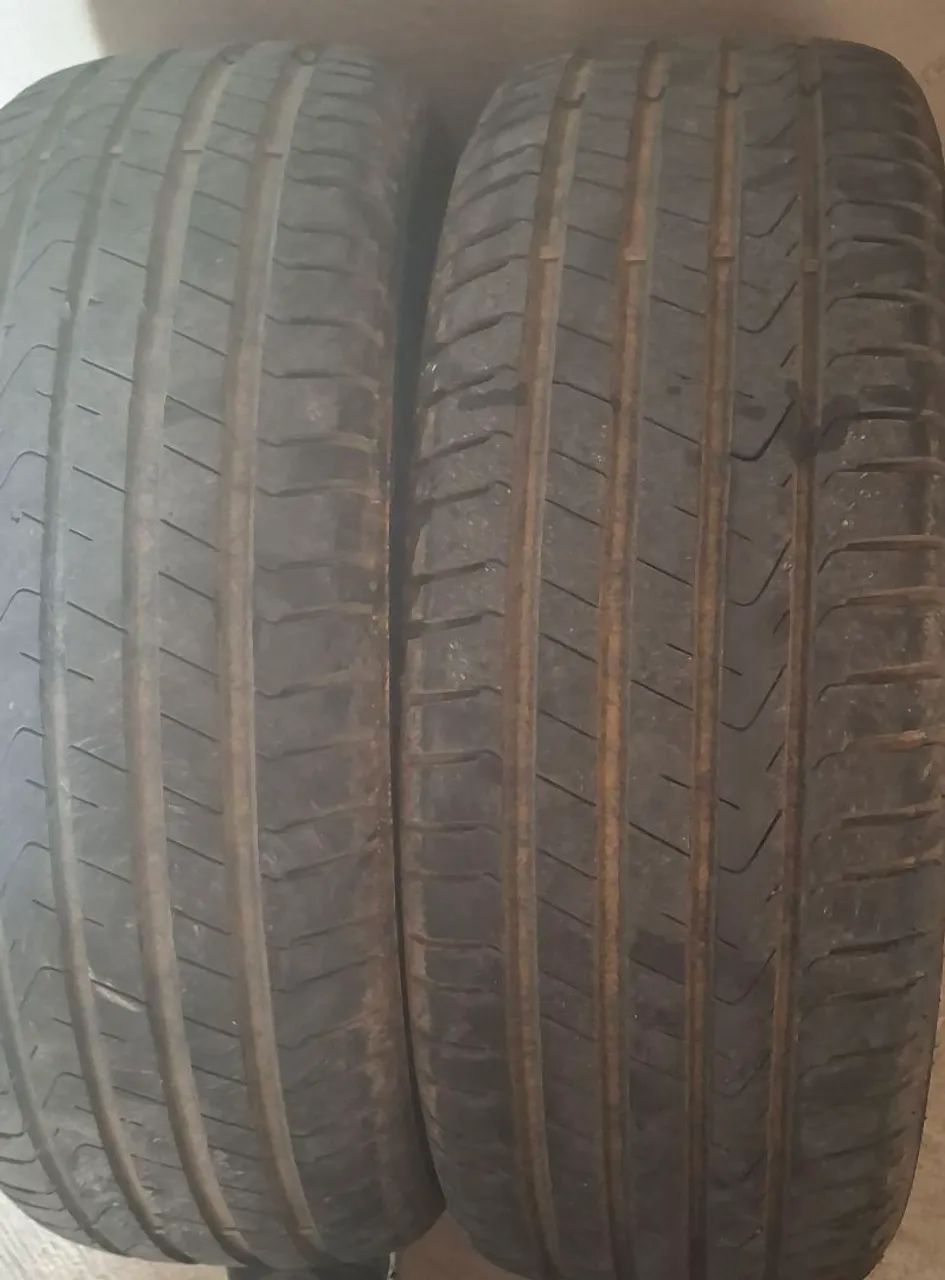 Pneu 205 55 17 remold novo com garantia - Foto 2