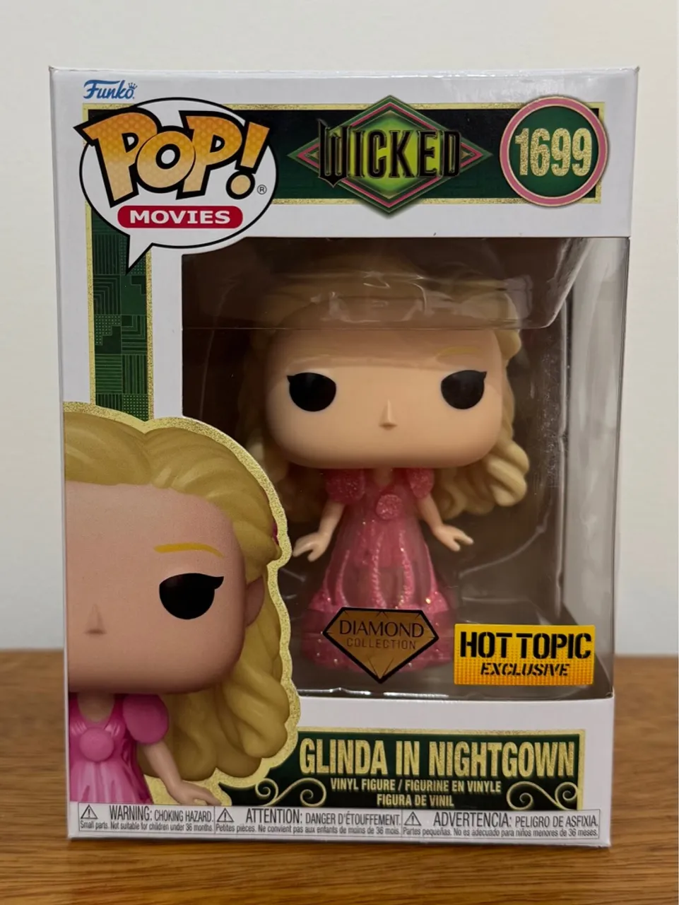 Funko Glinda in Nightgown Wicked exclusiva