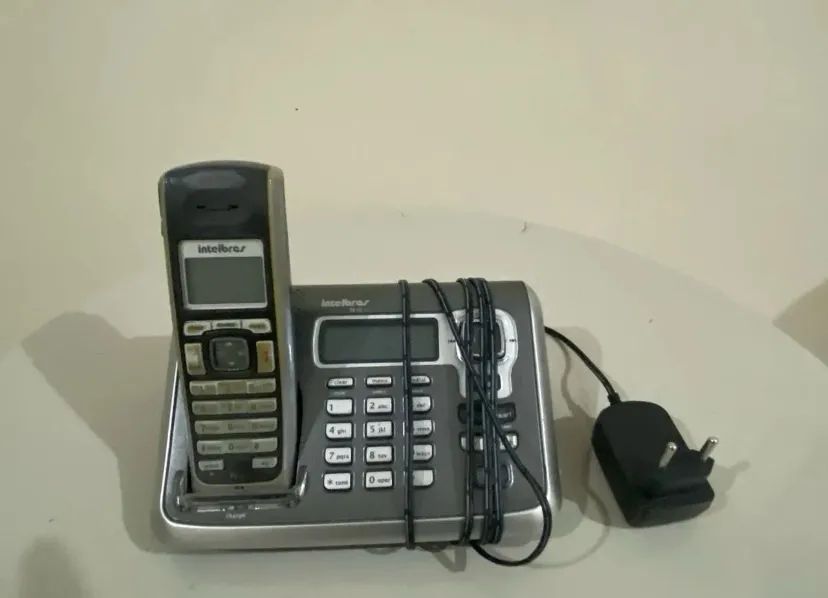 Telefone sem fio com secretária eletrônica Intelbras - Leia o anúncio com muita atenção!