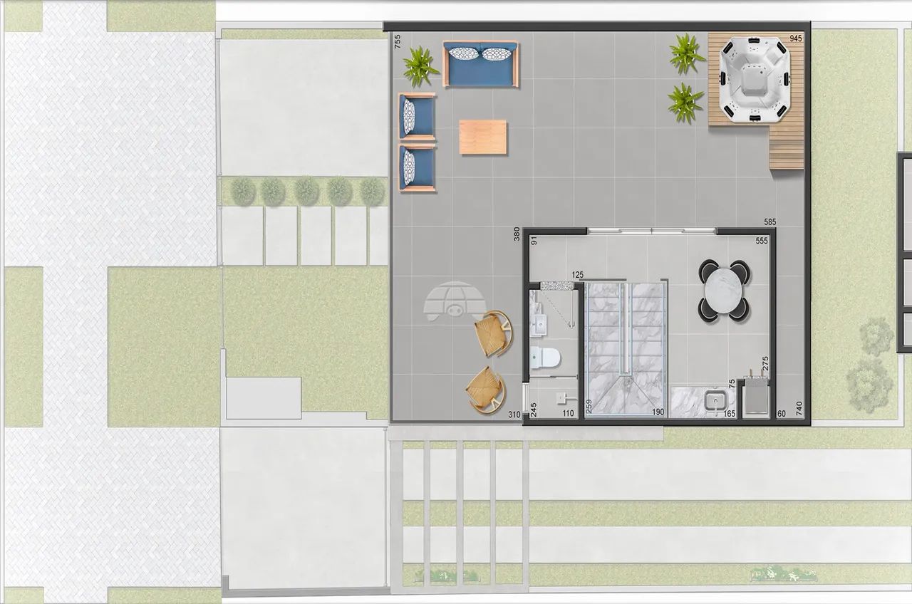 Casa de condomínio para venda possui 168 m² com 1 quarto - Foto 3