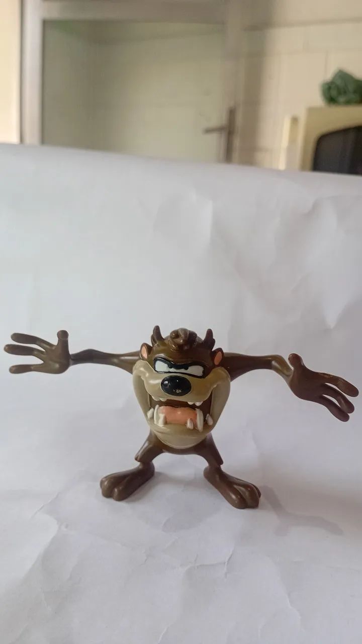 Boneco Taz Mania coleção Space Jam antigo brinquedo 