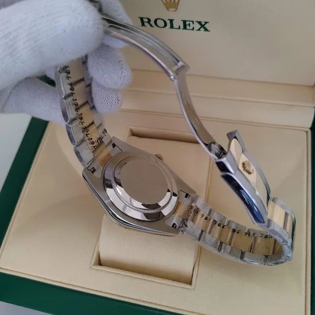 Relógio Rolex Explorer Misto - Foto 5