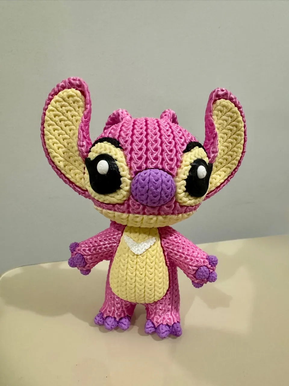 Angel 3D - Boneco Estilo Crochê | 12cm