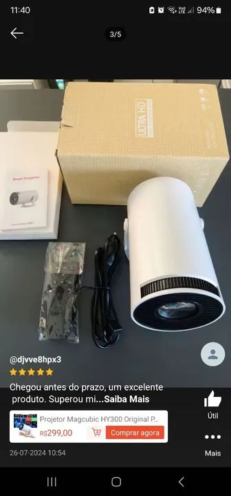 Projetor Portátil Magcubic - Alta Qualidade - Foto 2