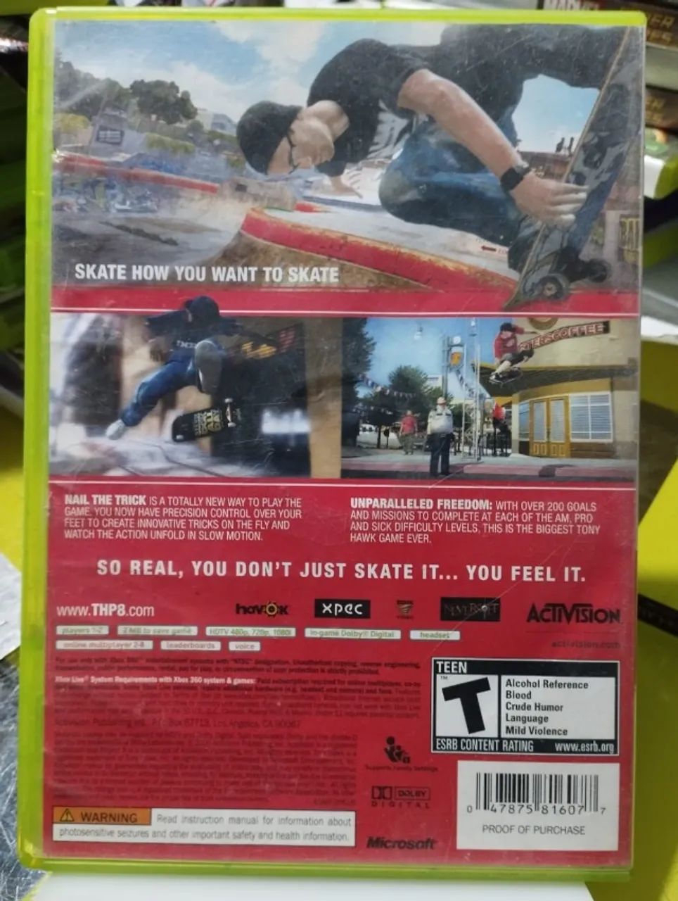 Tony Hawks project 8 xbox 360 - Foto 3