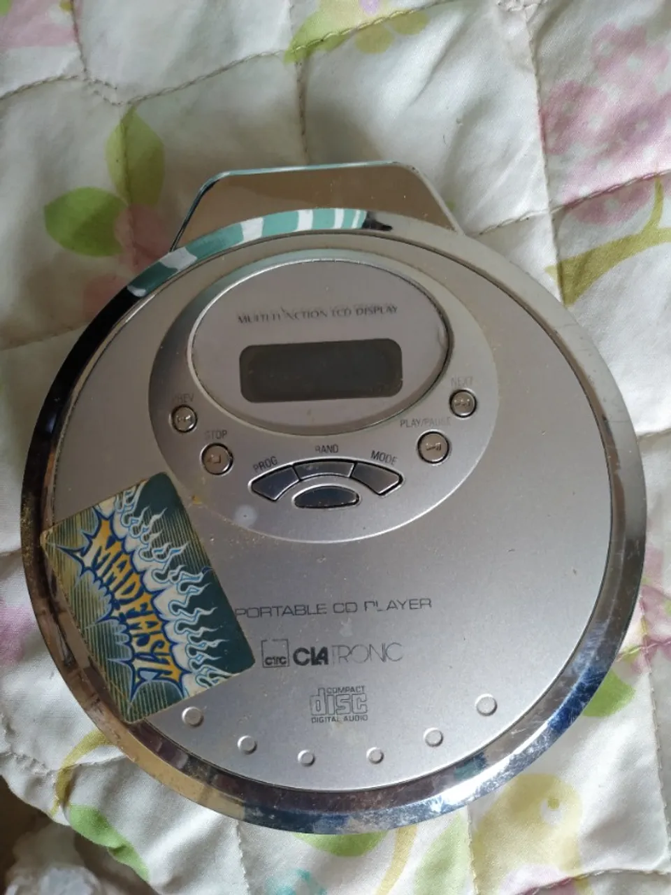 Cd player com defeito no flat relíquia 