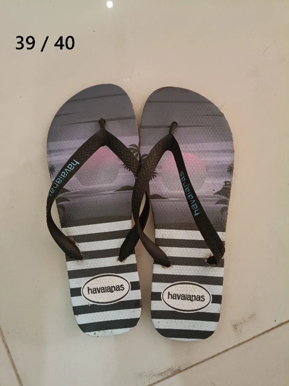 Chinelos Usados