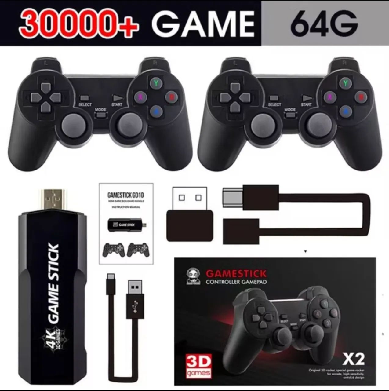 Game stick 30 mil jgs