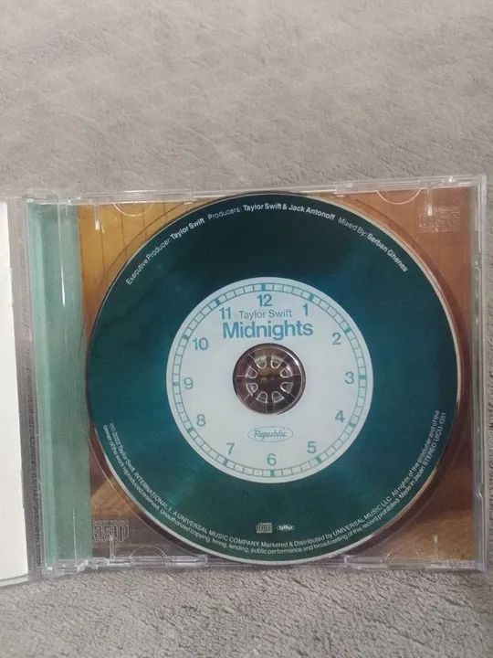 CD Taylor Swift - Midnights (Jade Green) - Foto 3
