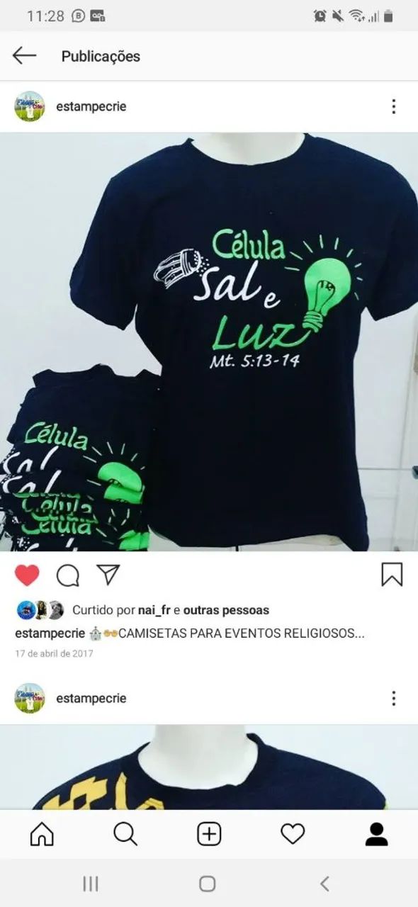 Camisetas Personalizadas para Eventos Religiosos - Foto 4