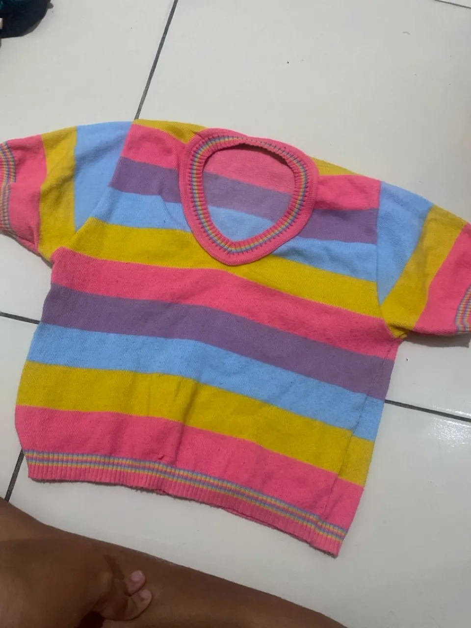 Blusa colorida