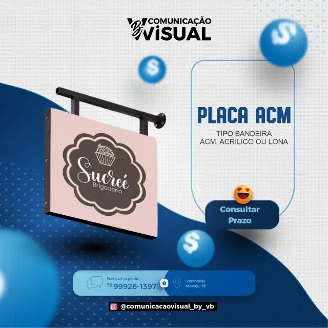 Placa de ACM  - Foto 3