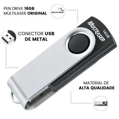 Pen drive gravado - Foto 2