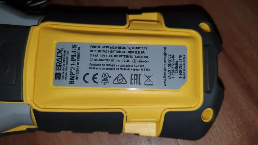 Etiquetadora Profissional Brady BMP21-Plus Fitas 19mm - USADO - Foto 3