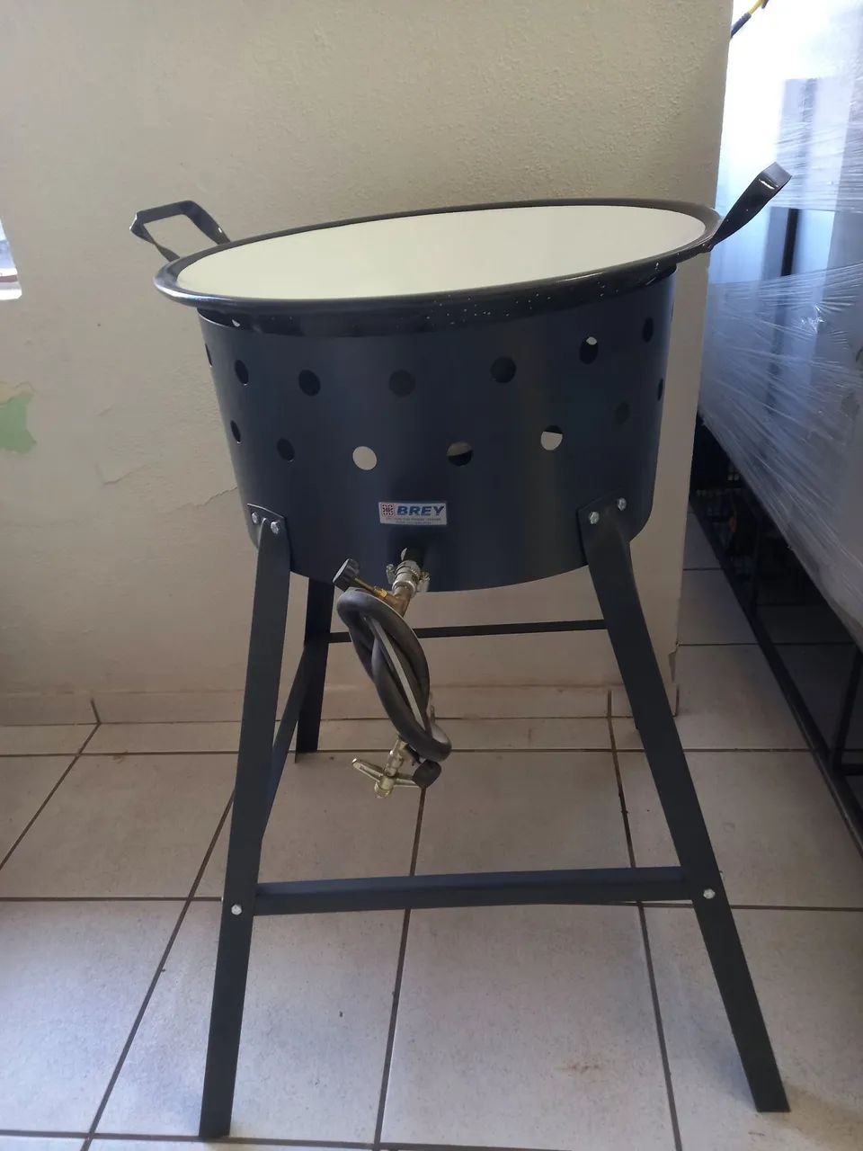 Fritadeira industrial a gás