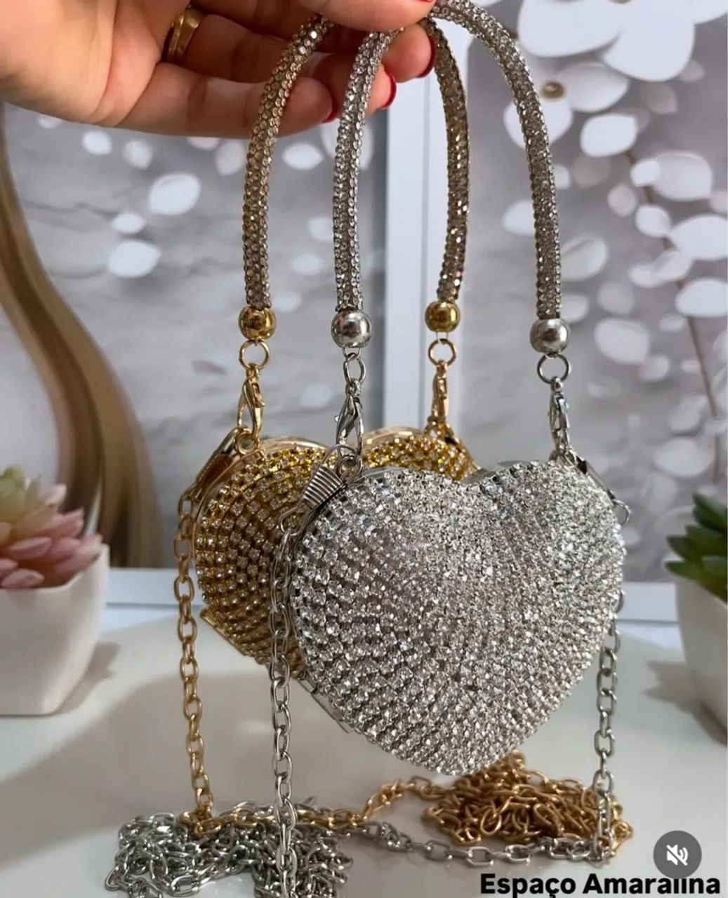 Mini Bag de coração - Foto 5