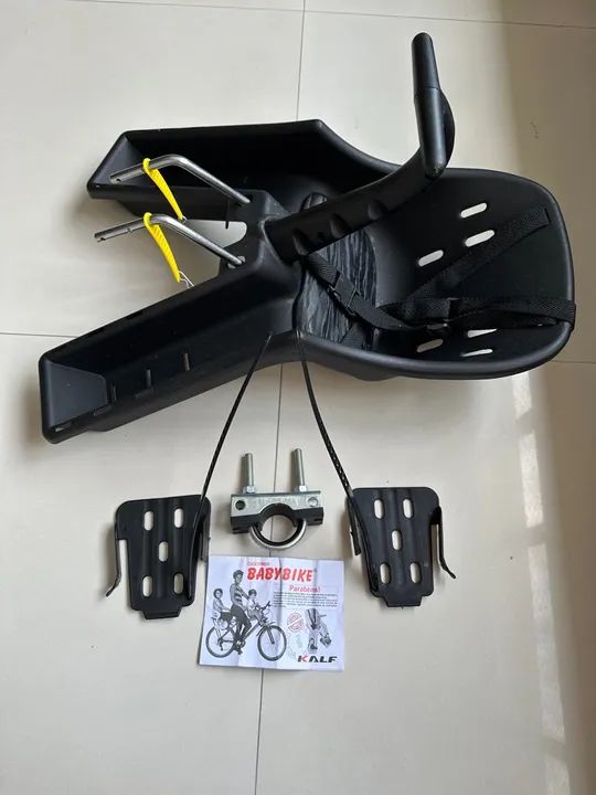 Cadeirinha infantil para bicicleta (frontal) - Foto 4