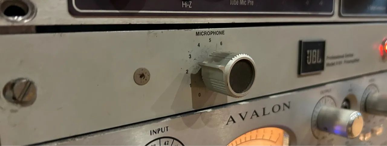 Pré-amplificador microfone JBL UREI 5101 -  - Foto 3