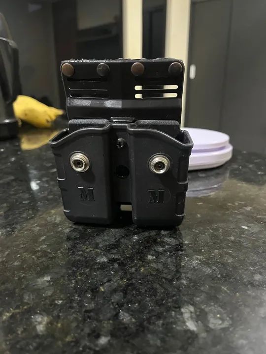 Porta carregador Maynards Duplo, NOVO - Foto 3