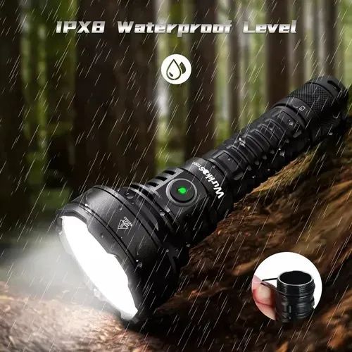 Lanterna Tática Wurkkos TD01 2200 Lumens, Ip68, 1039 Metros, impermeável, Profissional - Foto 2