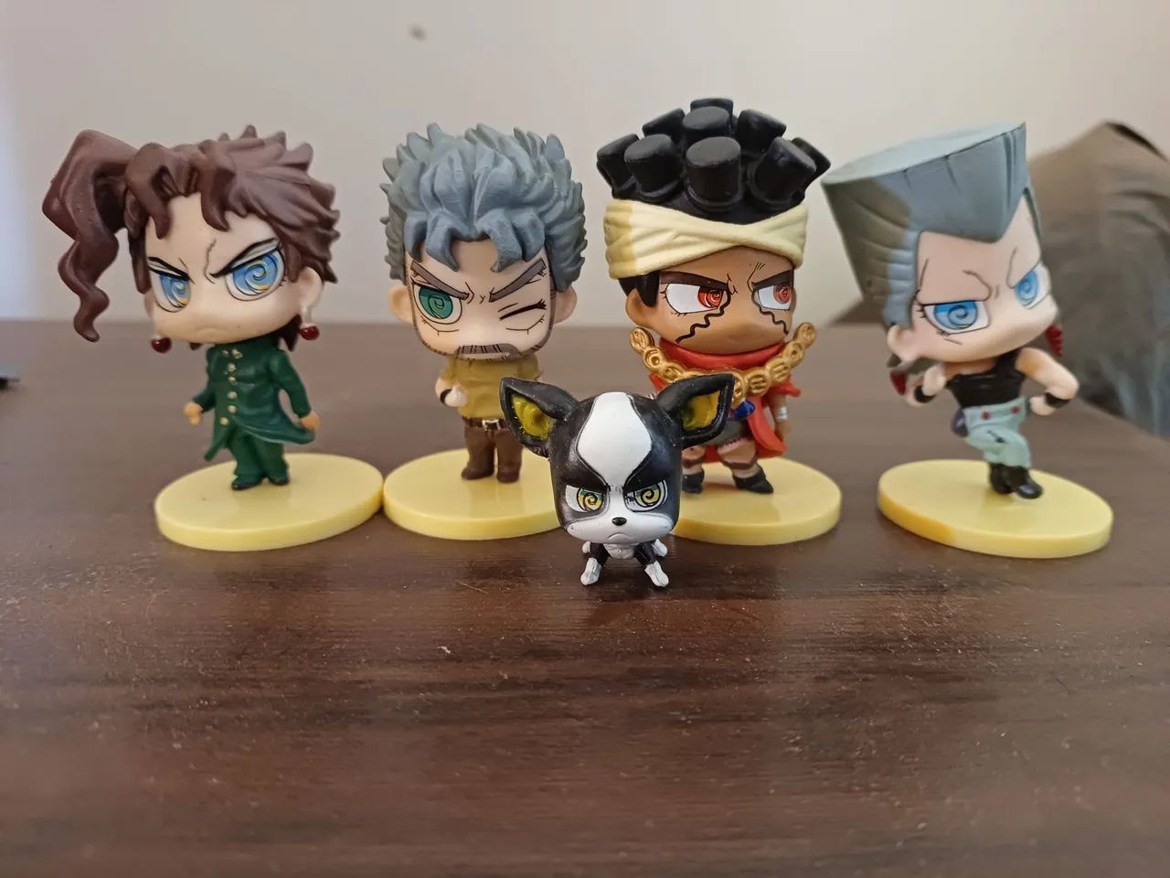 Lote figures Jojos star dust miniaturas