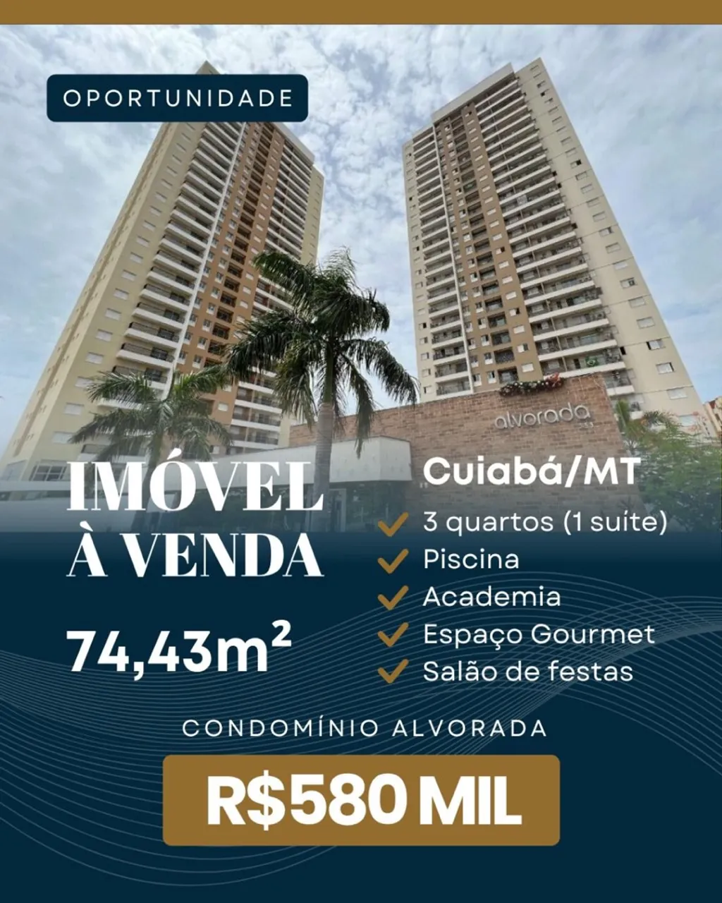 Apartamento Alvorada Andar Alto