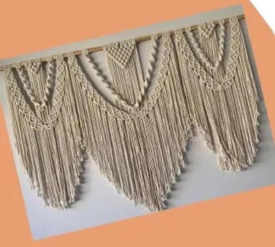 Macramê Decorativo Artesanal - Decoração Boho Chic