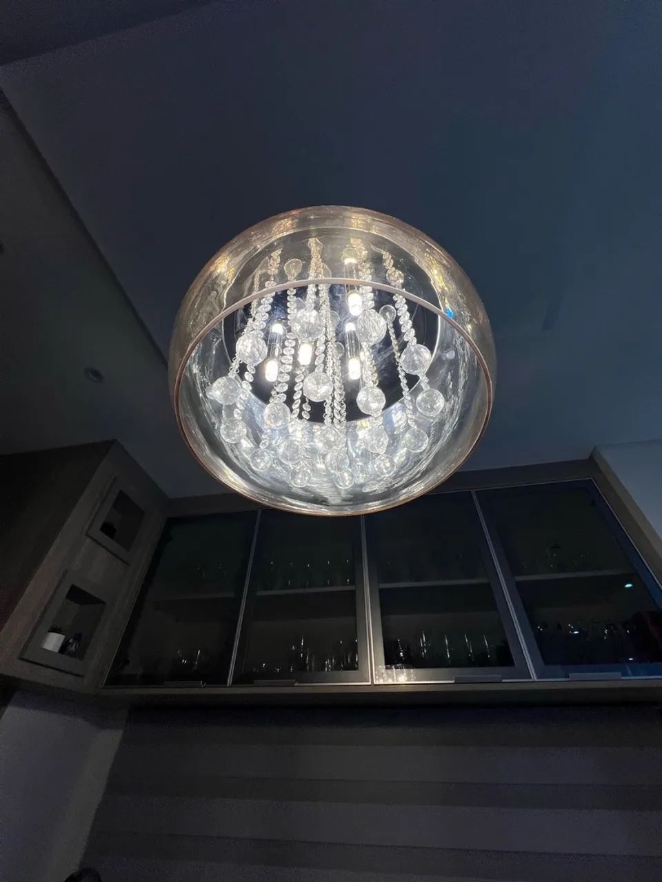 Lustre pendente luxo 