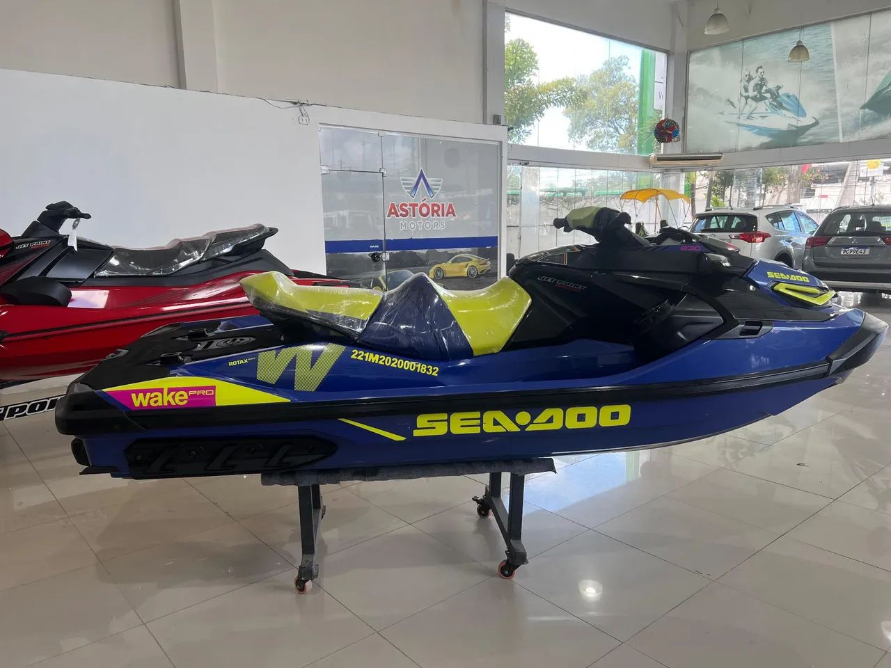 SEA DOO WAKE 230 PRÓ 2021, Casco ST-3, 3 Lugares, Som, Revisado, Parcelamos 36x - Foto 8