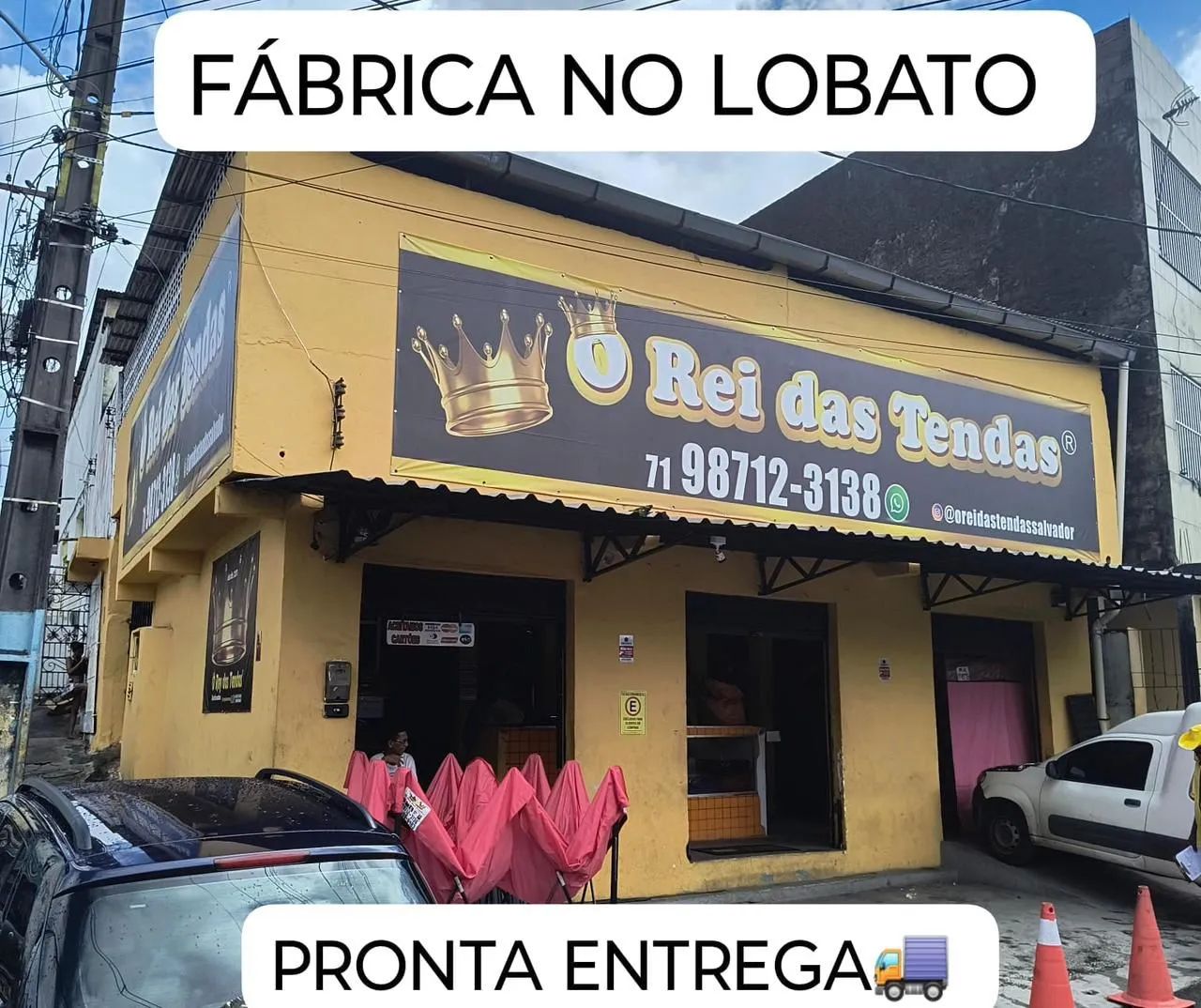 Toldo sanfonado velcro grátis nas coberturas pronta entrega imediata  - Foto 2
