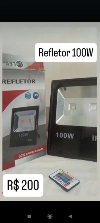 Refletor LED 100W IP66 - Foto 2