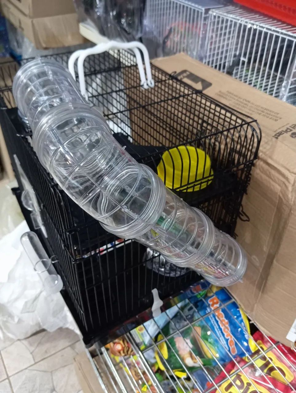 Gaiola para hamster com tubos - fazemos entrega  - Foto 5
